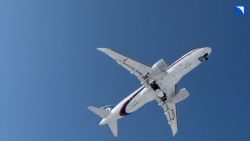 Η ρωσική Superjet πραγματοποίησε δοκιμαστική πτήση ορόσημο